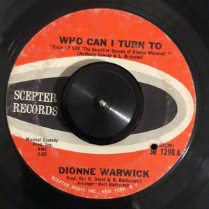 Dionne Warwick Don't Say I Didn't Tell You So Vinyl 45 Record '65